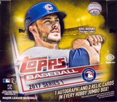 2017 Topps Baseball Series 1 JUMBO Box